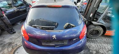PEUGEOT 208 ANNO 2012 - PORTELLONE POSTERIORE
