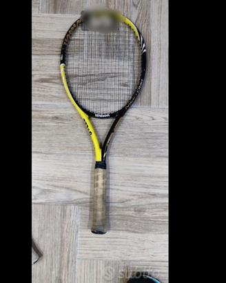 Racchetta da tennis e borsone