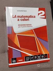 Libro "LA matematica a colori" vol. 2 DeA Scuola