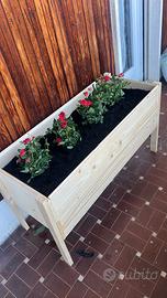 Orto rialzato in legno