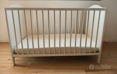 Lettino Ikea Smagora + materasso Krummelur