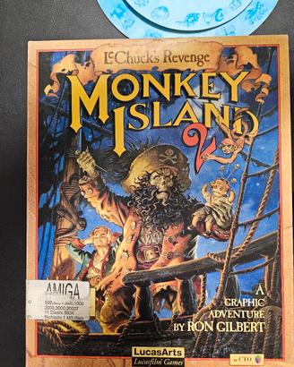 Videogioco Monkey Island 2 Amiga Floppy Completo