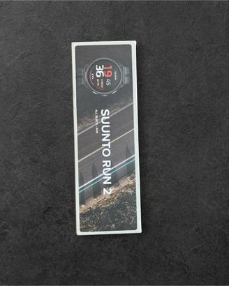 Suunto Run 2 all black nuovo