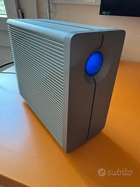 HD lacie 6tb (2x3tb) interfaccia fw800 e usb3
