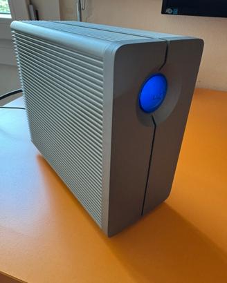 HD lacie 6tb (2x3tb) interfaccia fw800 e usb3