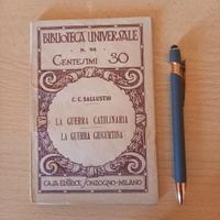 C. C. Sallustio, La guerra Catilinaria/Giugurtina