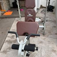 Panca Multifunzione Crane con supporto bilancere