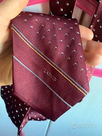 Cravatta Lanvin New York 100% seta