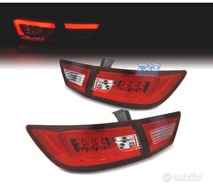 FANALI PER RENAULT CLIO 4 13-16 LIGHT BAR ROSSO CR