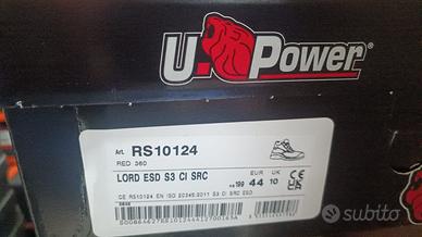 Scarpe Antinfortunistiche invernali U-Power Lord S3 SRC CI ESD