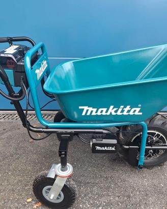 Makita DCU180 carriola elettrica con due batterie