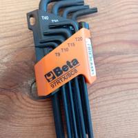 set chiavi piegate torx tamper beta