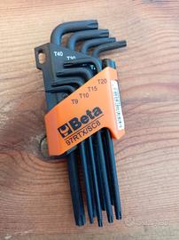 set chiavi piegate torx tamper beta