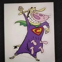 mucca e pollo Stikers (Cow and Chicken) 