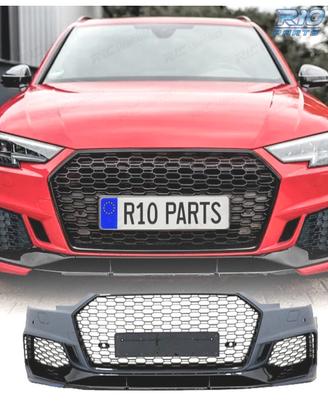 PARAURTI ANTERIORE PER AUDI A4 B9 17-20 LOOK RS4 P