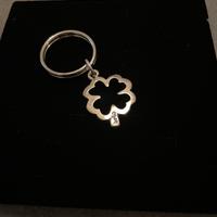 Portachiavi quadrifoglio