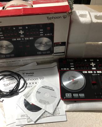Consolle Controller Midi DJ VESTAX Typhoon