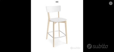 1 Sgabello Jelly Connubia Calligaris H.65cm