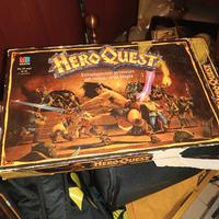 hero Quest  scatola e altro gioco vintage 
