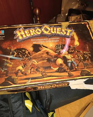 hero Quest  scatola e altro gioco vintage 