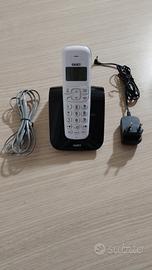 Telefono Cordless Saiet Slide di Colore nero 