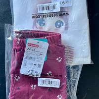 Completo bimba legging e t-shirt  24-36 mesi