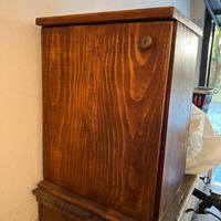 Pensile - Comodino in legno massello