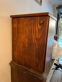 Pensile - Comodino in legno massello