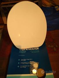 Copri water bianco nuovo solo parte superiore