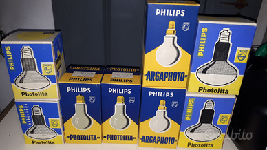Lampade Philips Photolita + treppiede portalampade