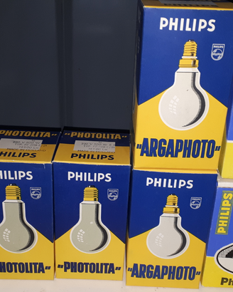 Lampade Philips Photolita + treppiede portalampade