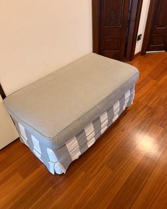 Pouf in tessuto