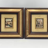 Due quadri originali WENK in Argento