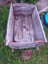 Carretto in legno