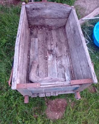 Carretto in legno