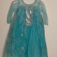 H&M Costume Elsa FROZEN taglia 104 Bambina 3-4anni