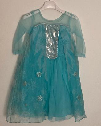 H&M Costume Elsa FROZEN taglia 104 Bambina 3-4anni