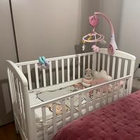 Lettino culla con materasso