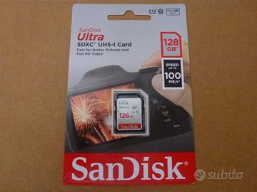 Leggete attentamente tutto: sandisk sd/xc 128 gb,