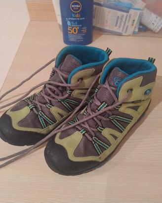 scarpe scarponcini montagna misura 33 bimbo