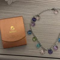 Parure gioielli in argento 925 Swarovski elements