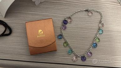 Parure gioielli in argento 925 Swarovski elements