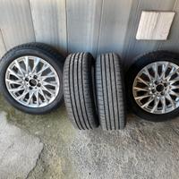CERCHI DA 15 ORIGINALI FIAT 500 CON GOMME ESTIVE