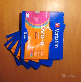 VERBATIM 8 pacchi da 5 DVD-R 4,7GB 16x  120min