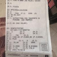 Ricambi ford fiesta 2010