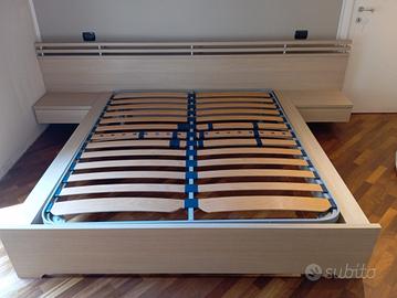 Struttura letto e comodini