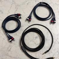Set 3 Cavi Audio (2x RCA e 1x Jack 3,5 mm → 2 RCA)