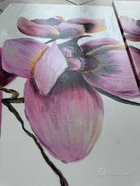 Quadro tela fiori
