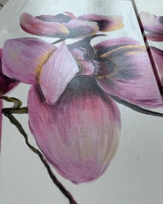 Quadro tela fiori