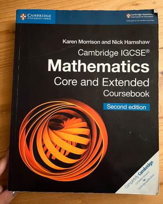 Libro Mathematics cambridge IGCSE